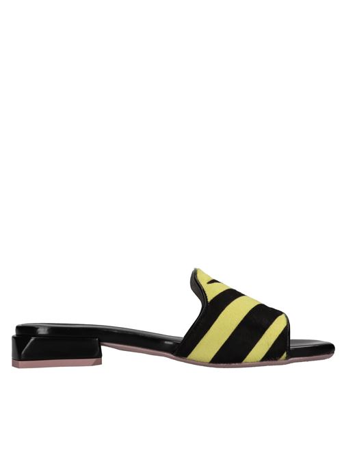 Mules in cavallino. LORENZO MARI | SAMU MAG 20 CAVALLINO ZEBRATO/ABRASIVATOACID/MARRONE